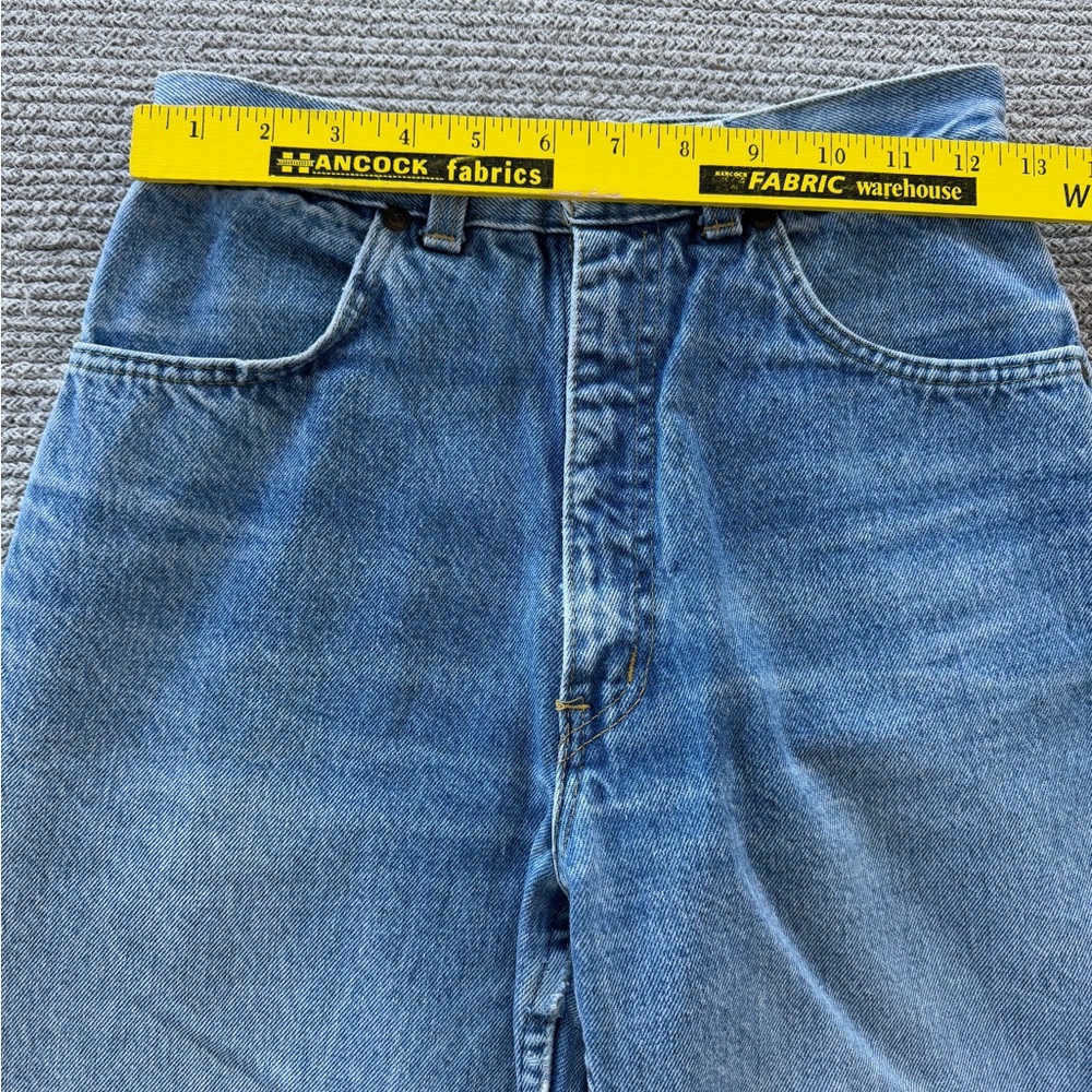 Vintage 80’s Forenza Light Stonewash High Rise Tapered Jeans Sz 26 - Picture 8 of 13